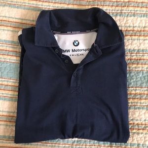 Men’s BMW Motorsport Polo, Blue, Size = XL